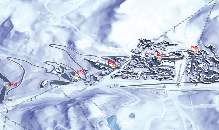 Tout savoir sur le stationnement à Val-Thorens