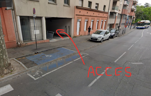 Parking centre ville Toulouse : boulevard des recollets à saint michel