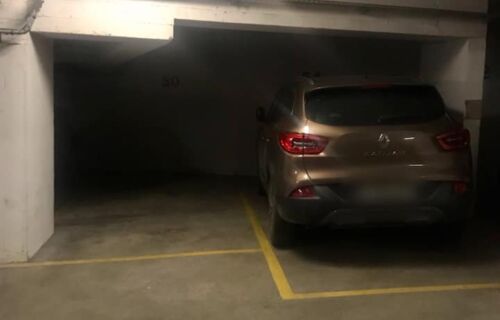 place de parking en sous sol sécurisé