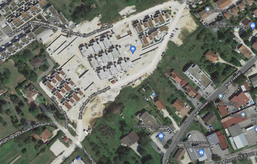 Parking Quartier O2 - Dechetterie