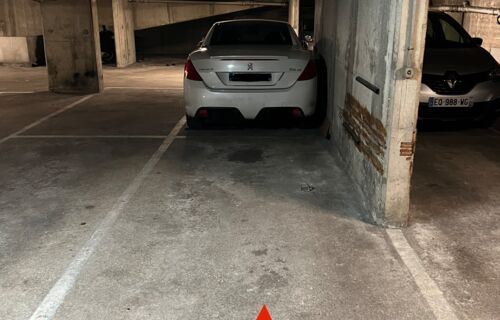 Parking moto Paris 15