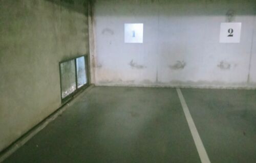 Parking souterrain et surveillé, près de la gare de Cergy préfecture