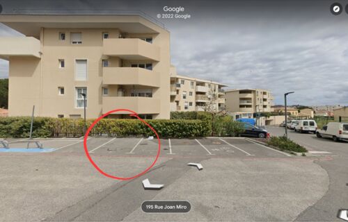 Place de parking dans une copropriété