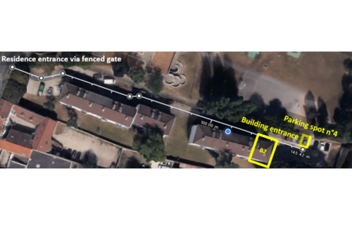 5€/jour location place parking extérieure résidence calme, privée, clôturée, Montmagny (95360)