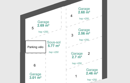 Parking angle Marcadet / Damremont