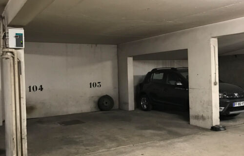 Place de parking sécurisée - rue de Pelleport 75020