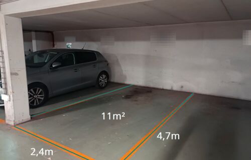 Place à louer en parking sécurisé - Lille Centre