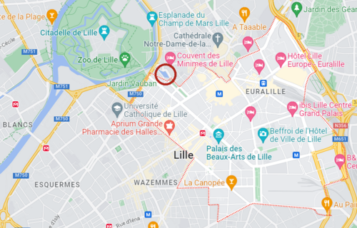 Place à louer en parking sécurisé - Lille Centre