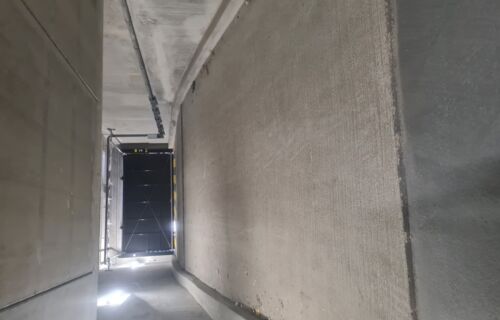 Parking près du métro les Agnettes