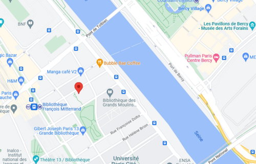 Parking sécurisé en sous-sol Bibliothèque François Miterrand (BNF) - Métro M14 et RER C