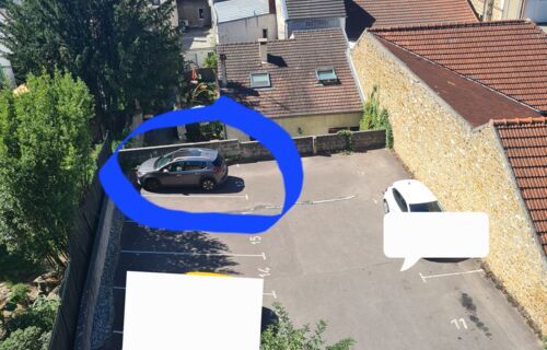 Parking extérieur centre ville de st leu la forêt