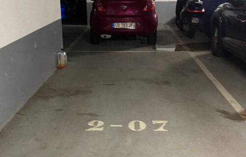 Parking privée dans une résidence sécurisée dans le bas-meudon