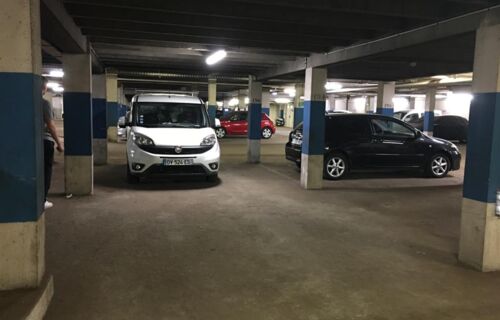 Grand parking (20m²) - Paris 19e - rue de l'argonne