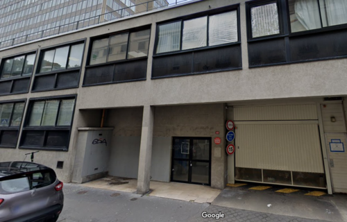 Grand parking (20m²) - Paris 19e - rue de l'argonne