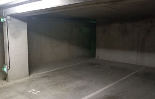 Parking souterrain résidence