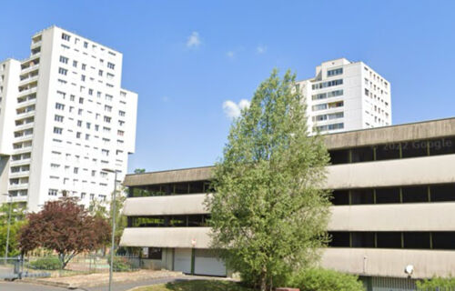 Parking pres du Leclerc de franconville