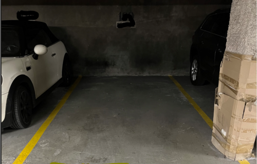 Place de parking souterrain à louer