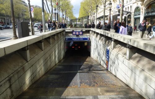 au cœur des champs Elysées
