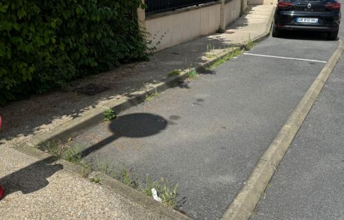 Place de parking extérieure privée