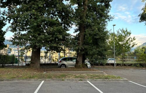 Place de parking en résidence fermée à Thyez vallée de l’arve