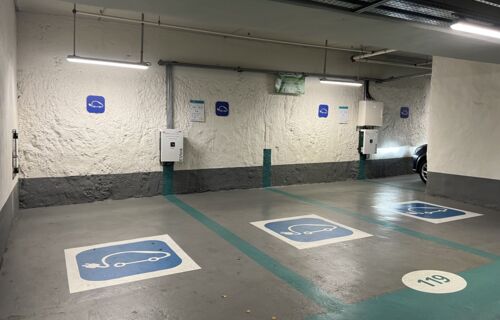 Location garage, parking Paris 15E (75015) - bornes de recharges électriques disponibles