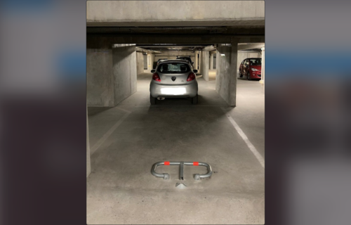 Location 1 place de parking dimension handicapée sous-sol