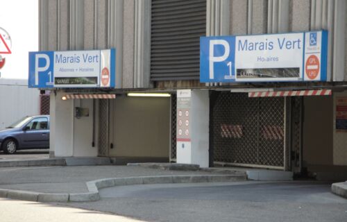 Parking Strasbourg Halles P1 Marais vert