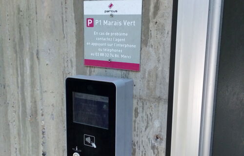 Parking Strasbourg Halles P1 Marais vert