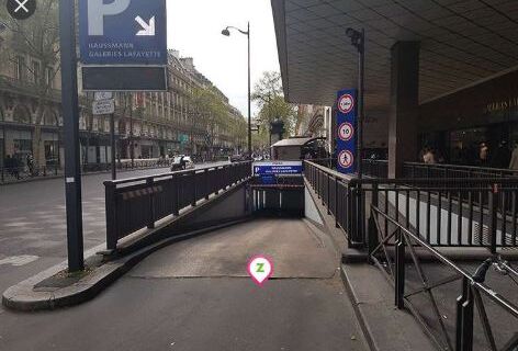 LOCATION PARKING BOULEVARD HAUSSMANN 9ieme ARRONDISSEMENT