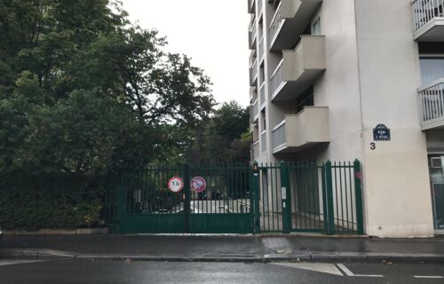 Place parking sécurisée et couverte proche Porte de la Villette