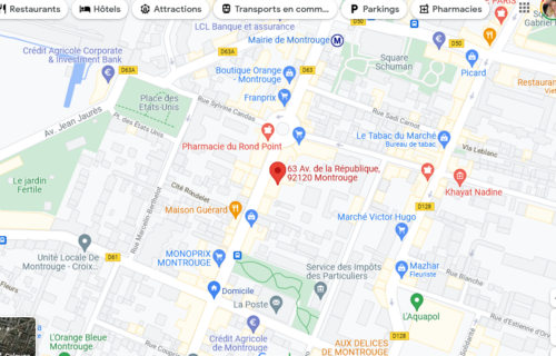 1 PLACE DE PARKING FACE DU METRO DE MONTROUGE