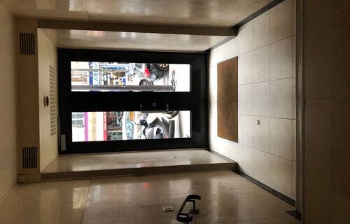 Grand parking Paris rue Guy Moquet (75)