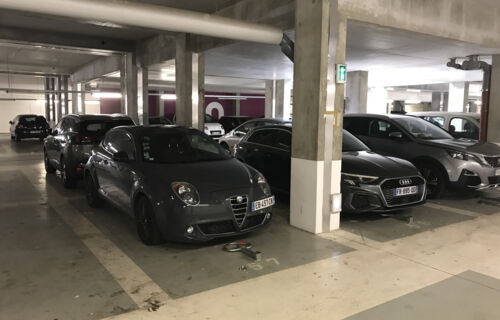 Parking couvert près Gare Perrache / Confluence