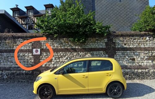 Parking proche garde de Rouen