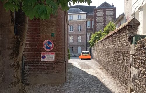 Parking proche garde de Rouen