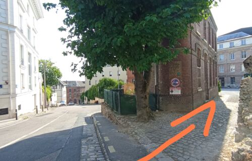 Parking proche garde de Rouen