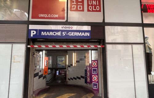 Parking marché Saint-Germain Paris 75006