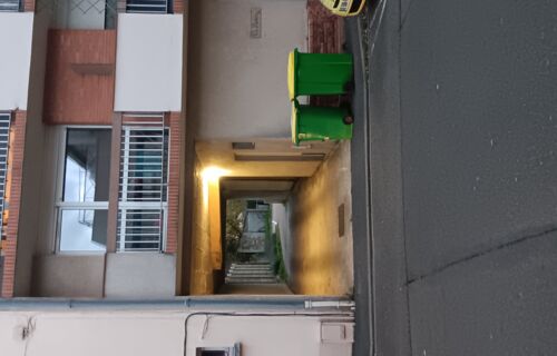 Parking près de l'hôpital du Mans