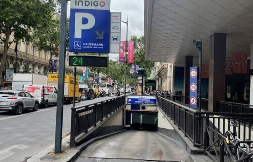 Location place de parking Haussman Galeries Lafayette