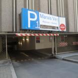 Parking Strasbourg Halles P1 Marais vert