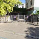 Emplacement de parking entre Ménilmontant et Couronnes.