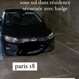 Parking 2 places 18 eme arrondissement