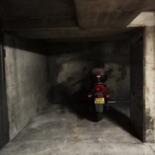 Emplacement de parking couvert pour moto / scooter