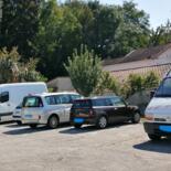 Parking aerien au pied des remparts Angoulême